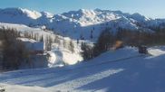 Archived webcam image showing Upper station cable car Vogel on 26 Feb 2026 at 16:56