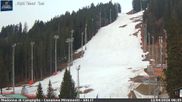 Archiviertes Webcam Bild: Madonna di Campiglio: Weltcup Piste Canalone Miramonti am 12.04.2026 um 06:57 Uhr