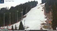Archiviertes Webcam Bild: Madonna di Campiglio: Weltcup Piste Canalone Miramonti am 12.04.2026 um 07:57 Uhr