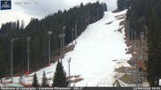 Archiviertes Webcam Bild: Madonna di Campiglio: Weltcup Piste Canalone Miramonti am 12.04.2026 um 14:57 Uhr