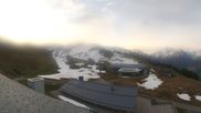 Archived webcam image showing Kaeserstatt Roundshot Meiringen Hasliberg on 3 May 2026 at 06:21