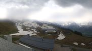 Archived webcam image showing Kaeserstatt Roundshot Meiringen Hasliberg on 3 May 2026 at 16:21