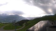 Archived webcam image showing Kaeserstatt Roundshot Meiringen Hasliberg on 15 Jun 2026 at 18:11