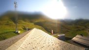 Archived webcam image showing Kaeserstatt Roundshot Meiringen Hasliberg on 12 Jul 2026 at 08:38