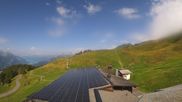 Archived webcam image showing Kaeserstatt Roundshot Meiringen Hasliberg on 1 Aug 2026 at 10:11