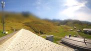 Archived webcam image showing Kaeserstatt Roundshot Meiringen Hasliberg on 19 Aug 2026 at 10:27