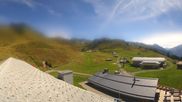Archived webcam image showing Kaeserstatt Roundshot Meiringen Hasliberg on 26 Aug 2026 at 12:26