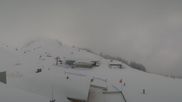 Archived webcam image showing Kaeserstatt Roundshot Meiringen Hasliberg on 29 Mar 2026 at 10:50