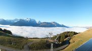 Archived webcam image showing Kaeserstatt Roundshot Meiringen Hasliberg on 30 Oct 2026 at 08:05