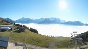 Archived webcam image showing Kaeserstatt Roundshot Meiringen Hasliberg on 30 Oct 2026 at 14:05