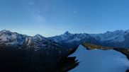 Archived webcam image showing Alpen Tower Roundshot Meiringen Hasliberg on 24 May 2026 at 02:37