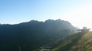 Archived webcam image showing Alpen Tower Roundshot Meiringen Hasliberg on 23 Jun 2026 at 06:54