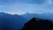 Archived webcam image showing Alpen Tower Roundshot Meiringen Hasliberg on 23 Jun 2026 at 00:54