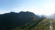 Archived webcam image showing Alpen Tower Roundshot Meiringen Hasliberg on 7 Jul 2026 at 07:35