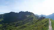 Archived webcam image showing Alpen Tower Roundshot Meiringen Hasliberg on 7 Jul 2026 at 08:35