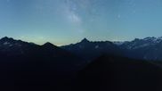 Archived webcam image showing Alpen Tower Roundshot Meiringen Hasliberg on 7 Jul 2026 at 00:35