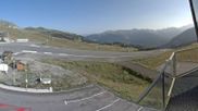 Archived webcam image showing Altiport Courchevel on 12 Aug 2026 at 08:37
