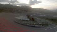 Archived webcam image showing Altiport Courchevel on 12 Aug 2026 at 20:37