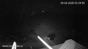 Archived webcam image showing Base station Vrchlabí on 8 Apr 2026 at 00:52