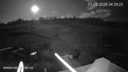Archived webcam image showing Base station Vrchlabí on 1 Apr 2026 at 04:51