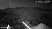 Archived webcam image showing Base station Vrchlabí on 1 Apr 2026 at 02:51