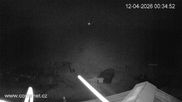 Archived webcam image showing Base station Vrchlabí on 12 Apr 2026 at 00:19