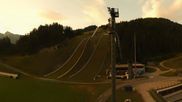 Archived webcam image showing Casino Arena Seefeld: Panorama on 4 Aug 2026 at 06:21