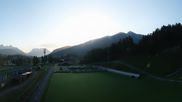 Archived webcam image showing Biathlon Center Seefeld on 28 May 2026 at 06:53