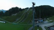 Archived webcam image showing Biathlon Center Seefeld on 14 Aug 2026 at 07:49