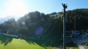 Archived webcam image showing Biathlon Center Seefeld on 14 Aug 2026 at 08:49