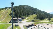 Archived webcam image showing Biathlon Center Seefeld on 14 Aug 2026 at 14:49