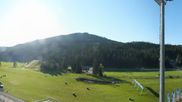 Archived webcam image showing Biathlon Center Seefeld on 14 Aug 2026 at 18:49