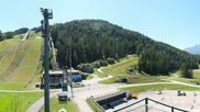 Archived webcam image showing Biathlon Center Seefeld on 14 Aug 2026 at 12:49