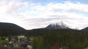Archived webcam image showing Panoramic view Leutasch on 18 May 2026 at 07:47
