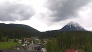 Archived webcam image showing Panoramic view Leutasch on 18 May 2026 at 14:47