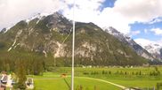 Archived webcam image showing Panoramic view Leutasch on 18 May 2026 at 10:47