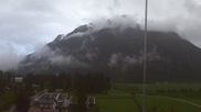 Archived webcam image showing Panoramic view Leutasch on 18 May 2026 at 20:47