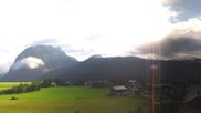 Archiviertes Webcam Bild: Blick auf Leutasch am 26.08.2026 um 08:54 Uhr