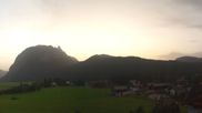 Archiviertes Webcam Bild: Blick auf Leutasch am 28.08.2026 um 06:52 Uhr
