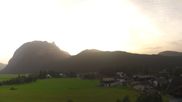 Archiviertes Webcam Bild: Blick auf Leutasch am 28.08.2026 um 07:52 Uhr