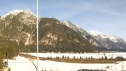 Archived webcam image showing Panoramic view Leutasch on 6 Mar 2026 at 08:22