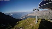 Archived webcam image showing Leukerbad, Schwalbennest chairlift on 12 Jul 2026 at 08:39