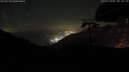 Archived webcam image showing Leukerbad, Schwalbennest chairlift on 12 Jul 2026 at 00:39