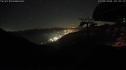 Archived webcam image showing Leukerbad, Schwalbennest chairlift on 22 Sep 2026 at 02:43