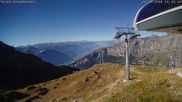 Archived webcam image showing Leukerbad, Schwalbennest chairlift on 22 Sep 2026 at 10:43