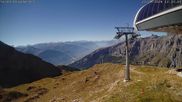Archived webcam image showing Leukerbad, Schwalbennest chairlift on 22 Sep 2026 at 12:43