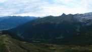 Archiviertes Webcam Bild: Golm: 360 Grad Ausblick von der Rätikonbahn am 26.08.2026 um 07:10 Uhr