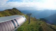 Archiviertes Webcam Bild: Golm: 360 Grad Ausblick von der Rätikonbahn am 26.08.2026 um 08:10 Uhr