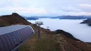 Archived webcam image showing 360 Grad Rätikon cable car Golm, Montafon on 18 Oct 2026 at 18:17