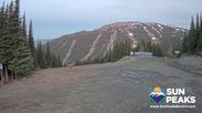 Archived webcam image showing Sun Peaks - Sundance Chair on 12 May 2026 at 14:22